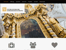Tablet Screenshot of kulturgut-stiftung.ch